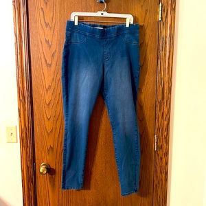 Old Navy Mid-Rise Super Skinny Pull-on Jeggings, Size 14 Tall